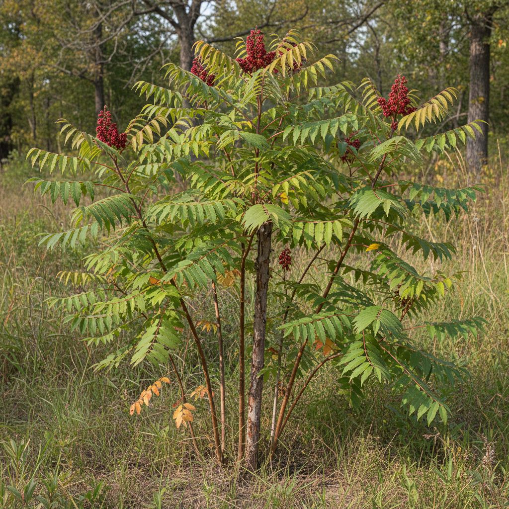 Фото Сумах гладкий Laciniata (Rhus glabra 'Laciniata')