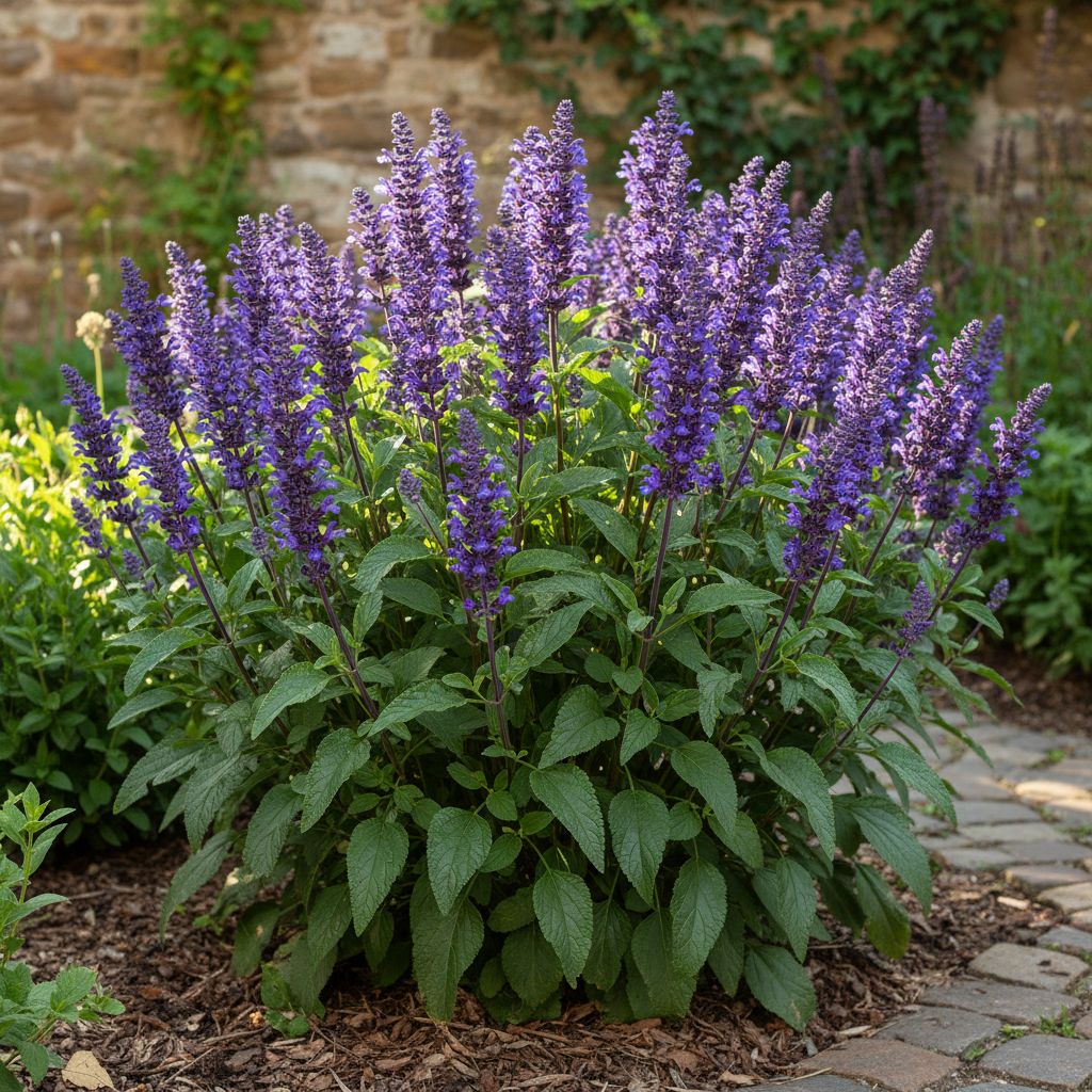 Фото Шалфей дубравный Merleau Blue (Salvia nemorosa Merleau Blue)