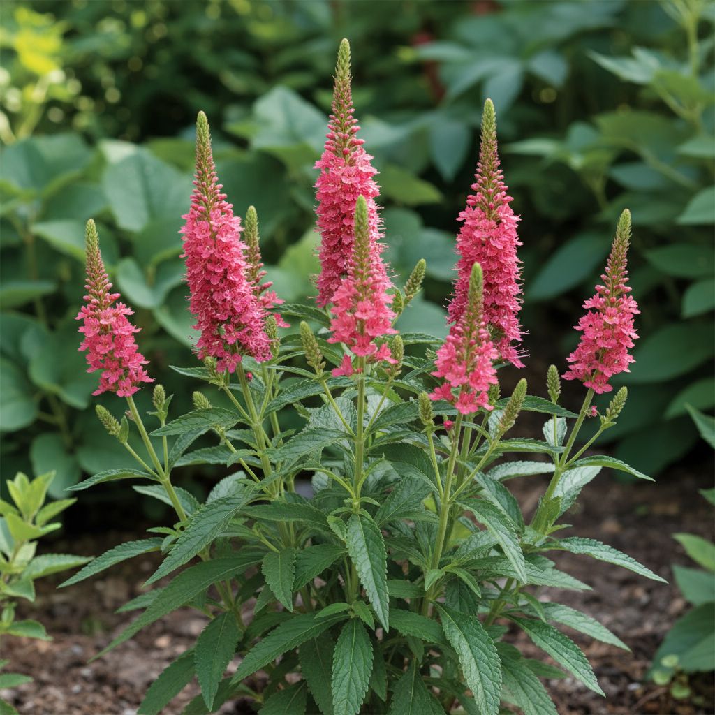 Фото Вероника колосистая Rosy Red (Veronica spicata Rosy Red)