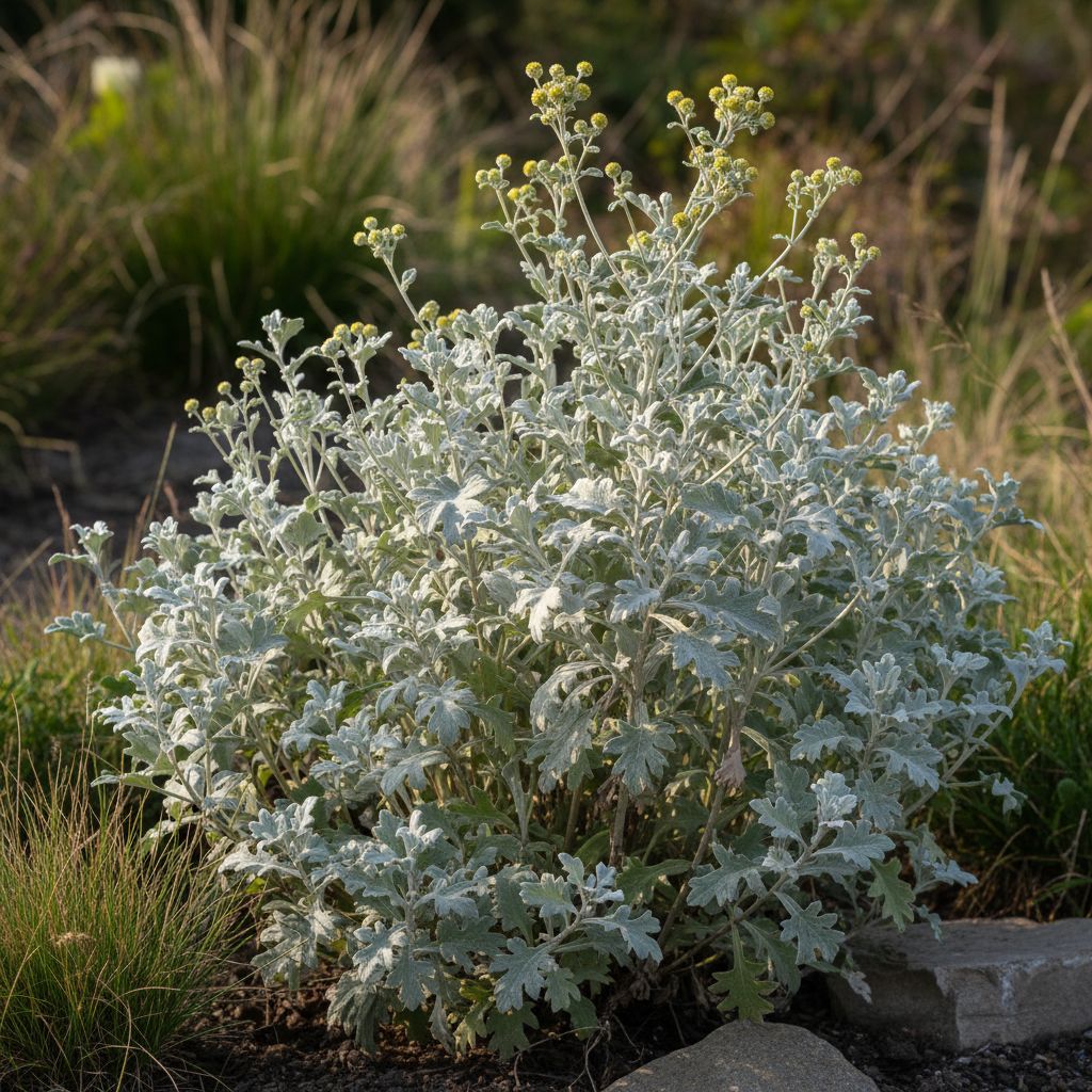 Фото Полынь Стеллера Boughton Silver (Artemisia stelleriana Boughton Silver)