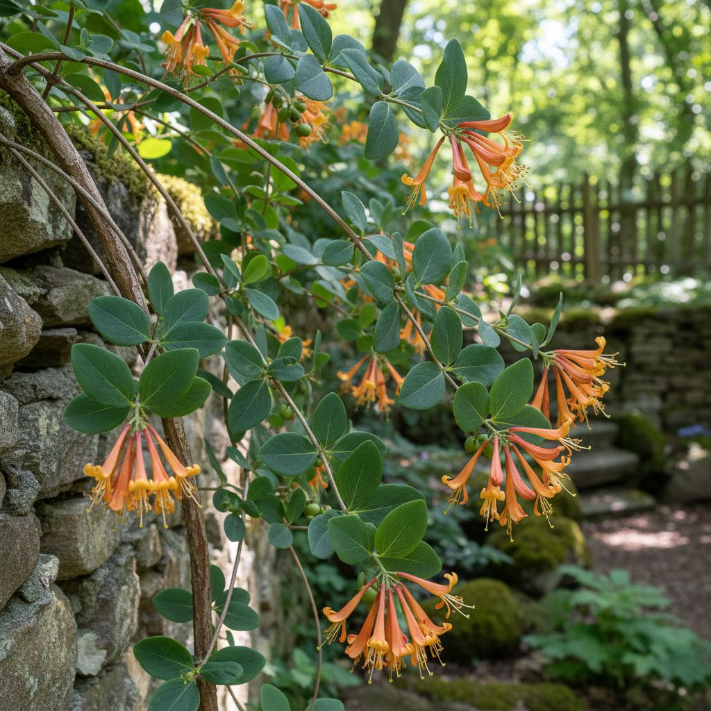 Фото Жимолость Тельмана (Lonicera tellmanniana)