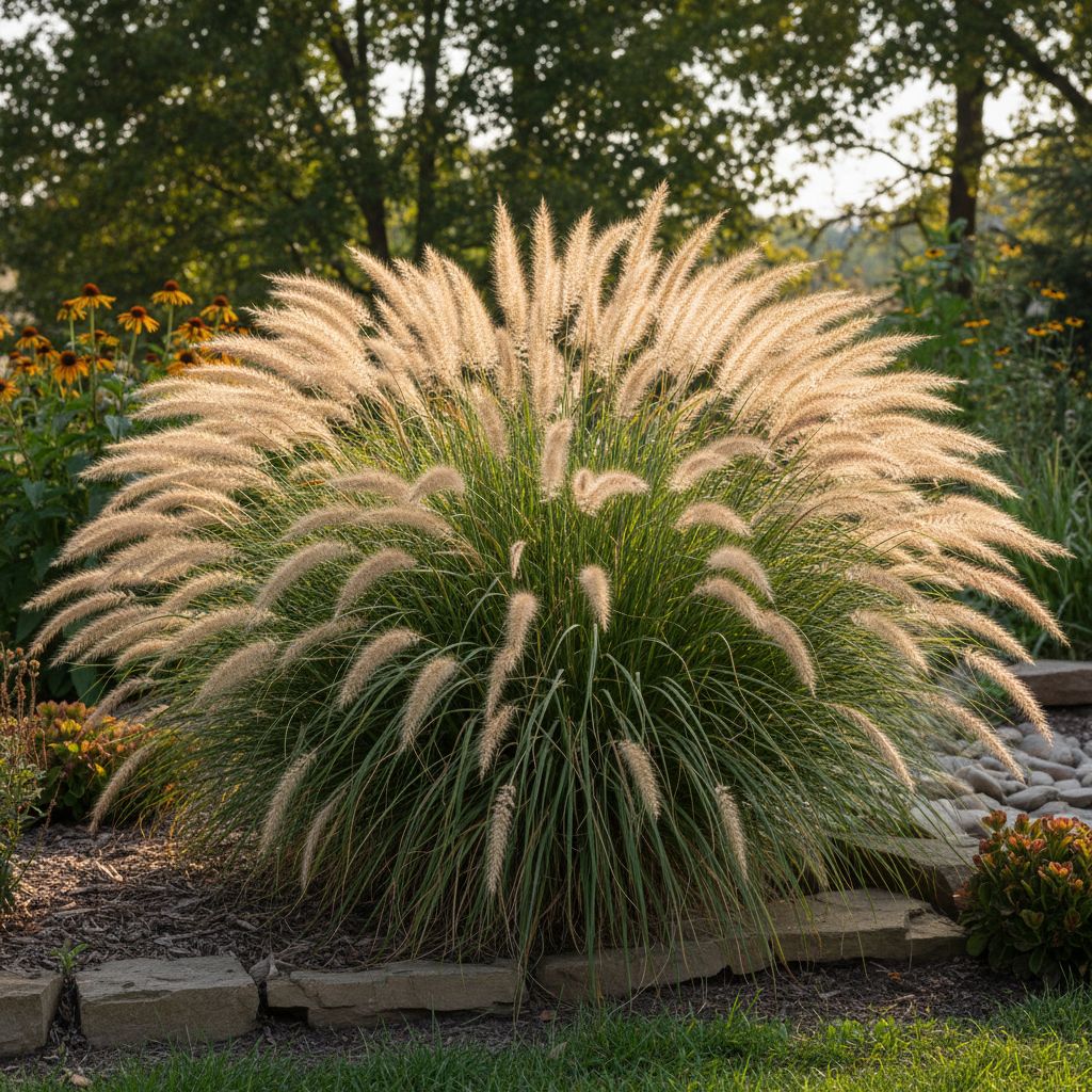 Фото Пеннисетум лисохвостый Hameln (Pennisetum alopecuroides Hameln)
