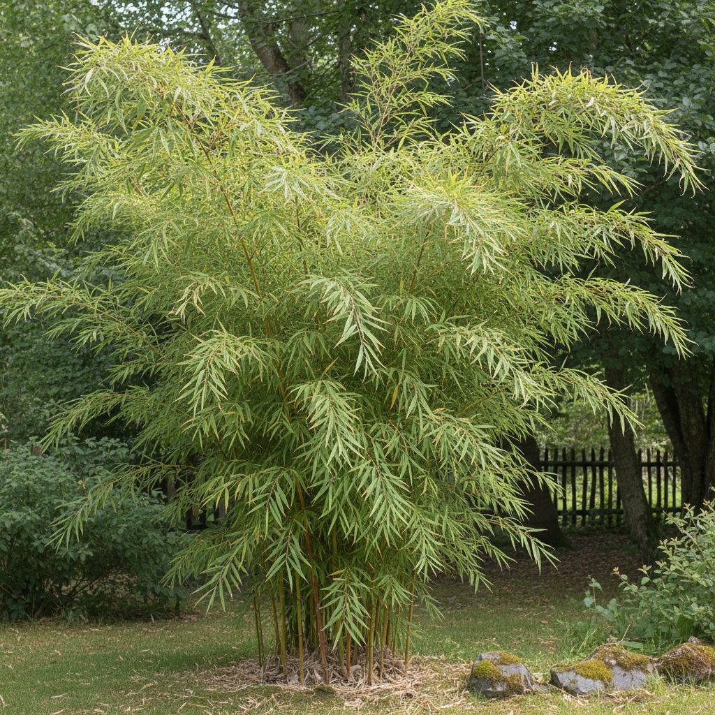 Фото Фаргезия Tempelgarden (Fargesia rufa 'Tempelgarden')