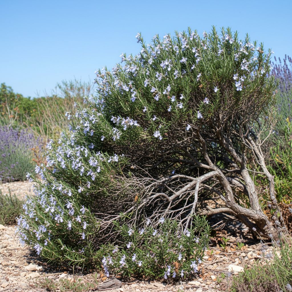 Фото Розмарин лекарственный Pointe Du Raz (Rosmarinus officinalis 'Pointe Du Raz')