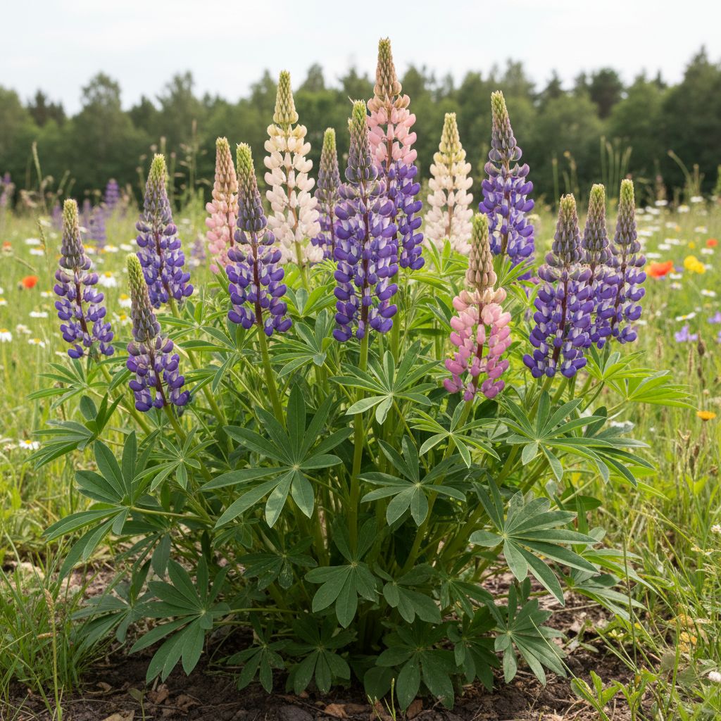 Фото Люпин Minarette (Lupinus polyphyllus Minarette)