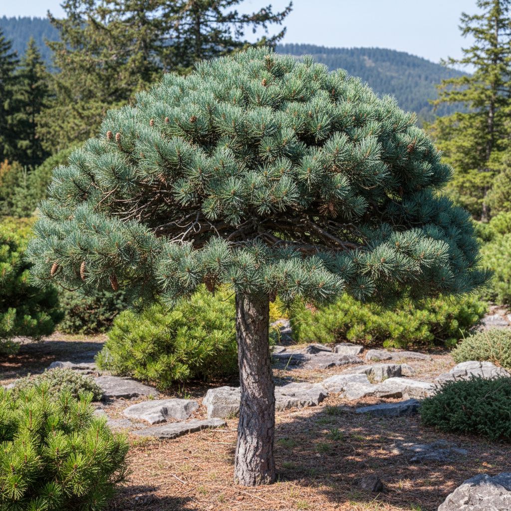 Фото Сосна румелийская Glauca Compacta (Pinus peuce 'Glauca Compacta')