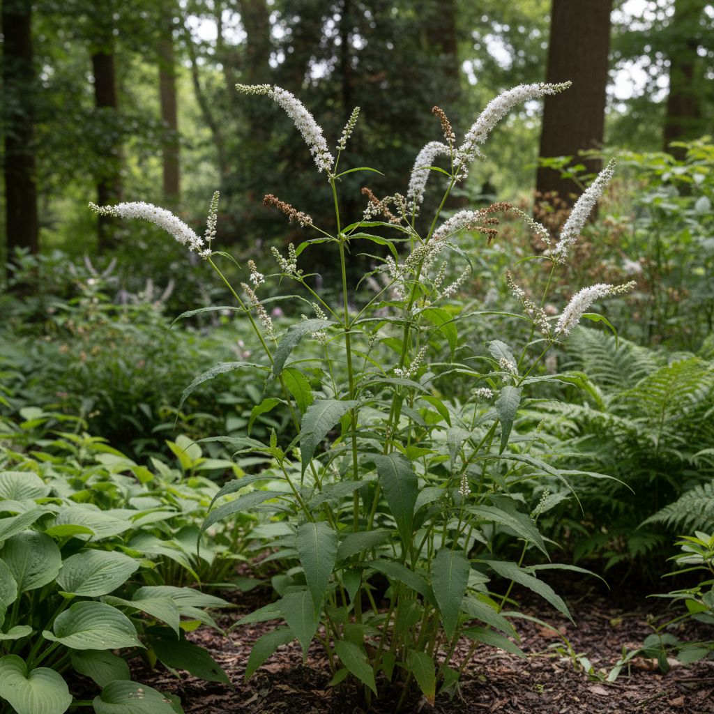 Фото Горец свечевидный Alba (Persicaria amplexicaulis 'Alba')