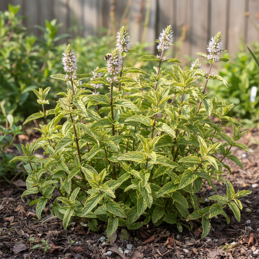 Фото Мята Ginger Mint (Mentha × gracilis 'Ginger Mint')