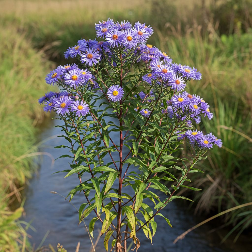 Фото Астра новобельгийская Brigitte (Symphyotrichum novi-belgii 'Brigitte')