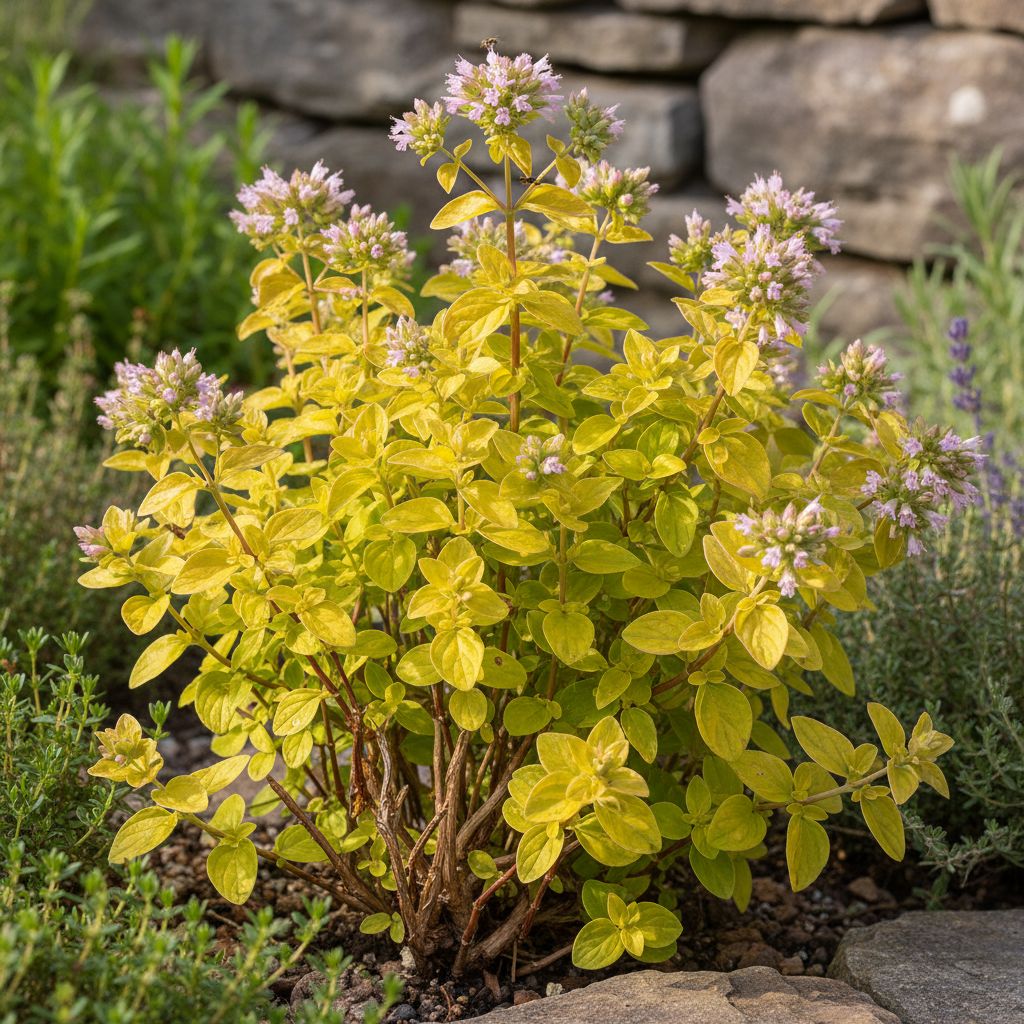 Фото Душица обыкновенная Gold Nugget (Origanum vulgare 'Gold Nugget')