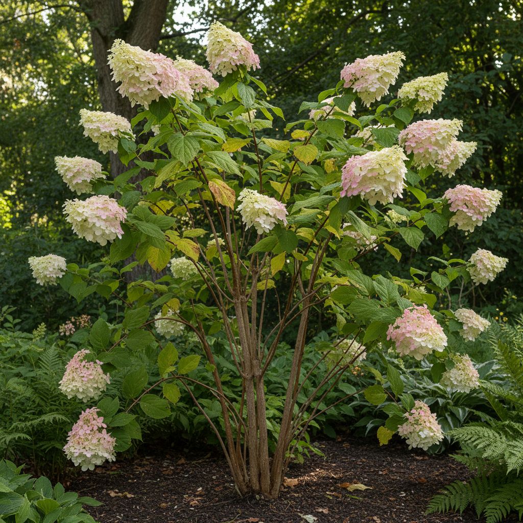 Фото Гортензия метельчатая Touch of Pink (Hydrangea paniculata Touch of Pink)