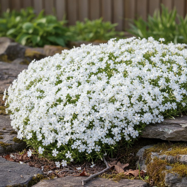 Фото Флокс шиловидный Early Spring White (Phlox subulata Early Spring White)