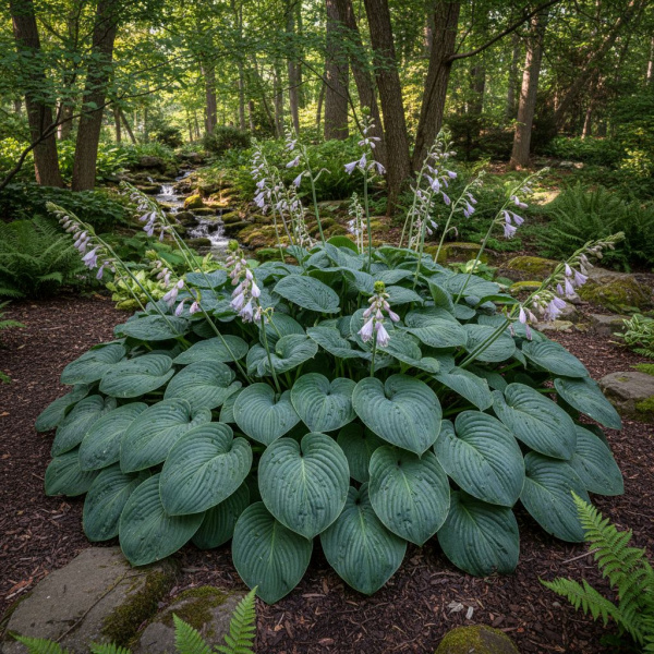 Фото Хоста T-Rex (Hosta 'T-Rex')