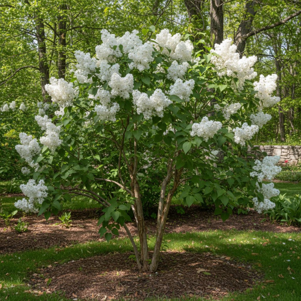 Фото Сирень обыкновенная Советская Арктика (Syringa vulgaris 'Sovetskaya Arktika')