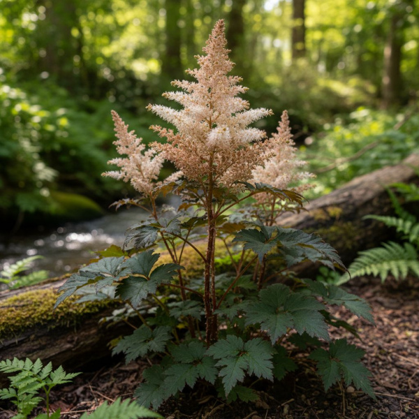 Фото Астильба Арендса Cappuccino (Astilbe arendsii Cappuccino)