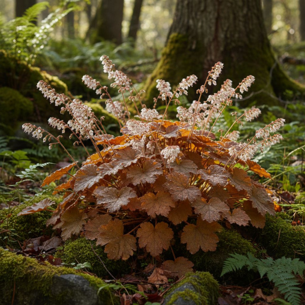 Фото Гейхера Brown Sugar (Heuchera Brown Sugar)