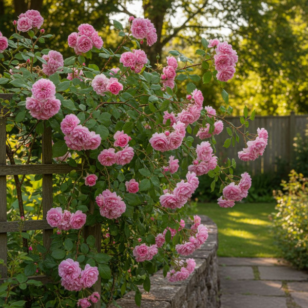 Фото Роза Super Dorothy (Плетистая) (Rosa Super Dorothy)