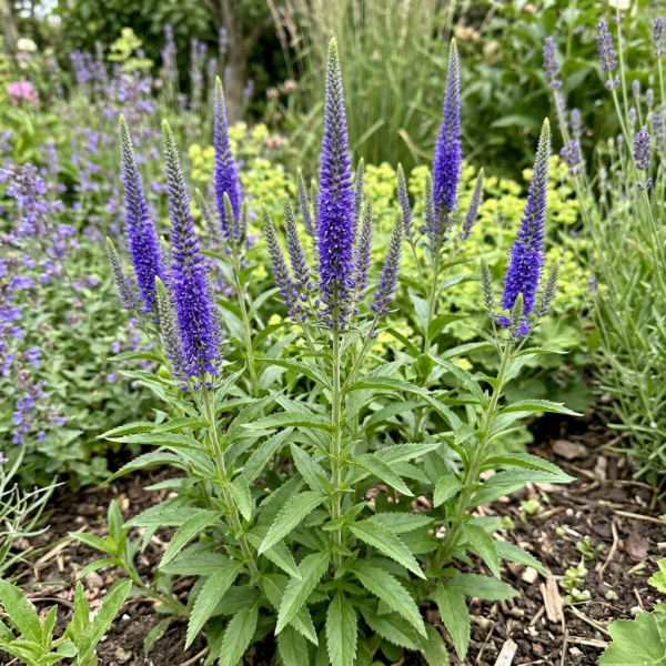 Фото Вероника колосистая Blue Bomb (Veronica spicata Blue Bomb)