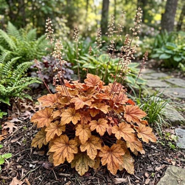 Фото Гейхера Sweet Tea (Heuchera Sweet Tea)