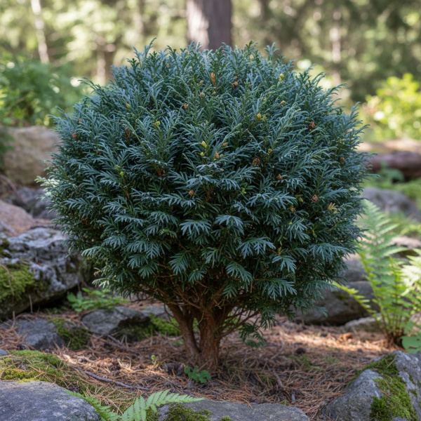 Фото Туя западная Maloniana Minima (Thuja occidentalis Maloniana Minima)