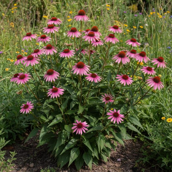 Фото Эхинацея Powwow Wild Berry (Echinacea PowWow Wild Berry)