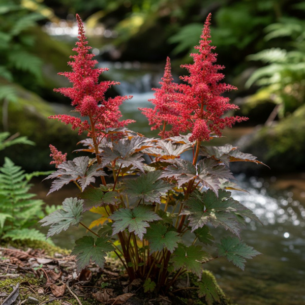 Фото Астильба Vesuvius (Astilbe x arendsii 'Vesuvius')