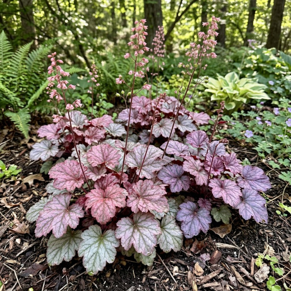 Фото Гейхера Spelbaund (Heuchera Spelbaund)