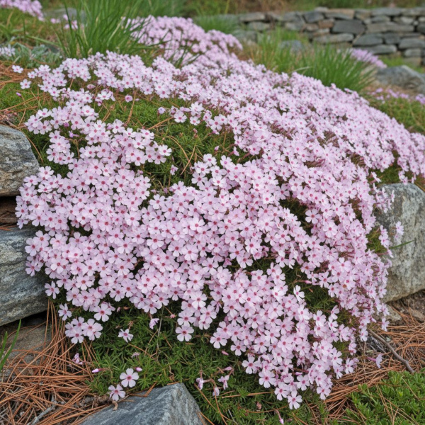 Фото Флокс шиловидный Apple Blossom (Phlox subulata 'Apple Blossom')