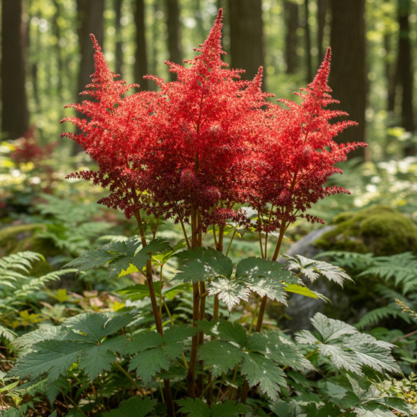 Фото Астильба Fireberry (Astilbe Fireberry)