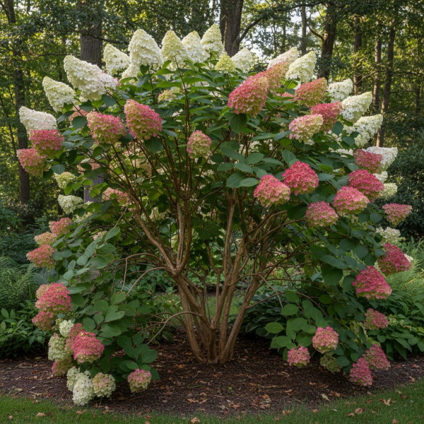Фото Гортензия метельчатая Lena (Hydrangea paniculata Lena)