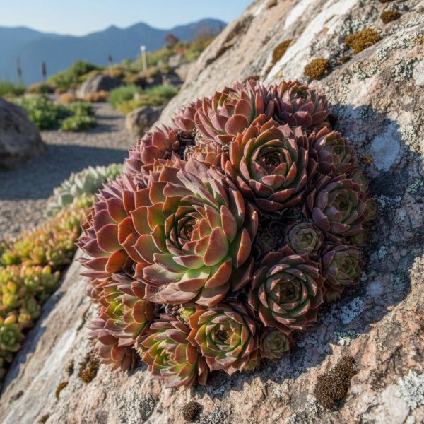 Фото Молодило Rainhart (Sempervivum 'Rainhart')