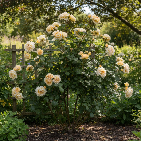 Фото Роза Sweet Honey (Флорибунда) (Rosa Sweet Honey)