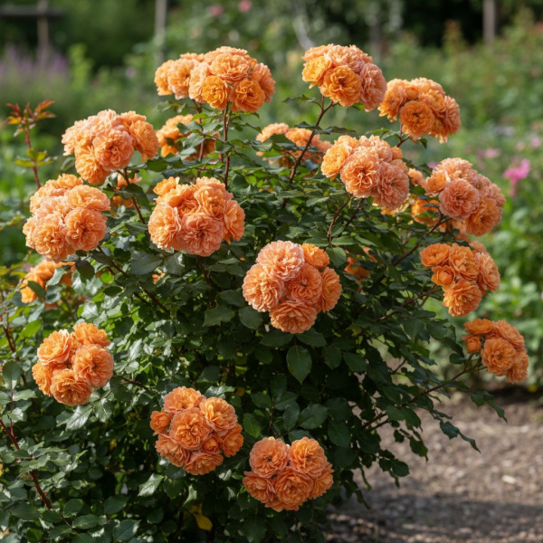 Фото Роза Orange Morsdag (Миниатюрная) (Rosa Orange Morsdag)