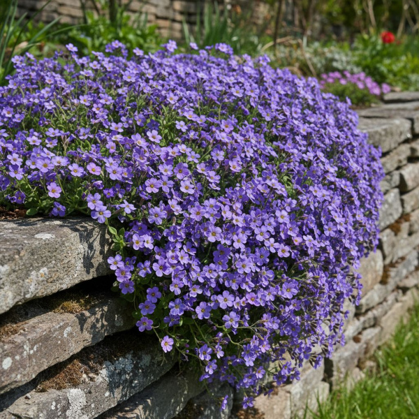 Фото Обриета Audrey Deep Blue Shades (Aubrieta x cultorum 'Audrey Deep Blue Shades')