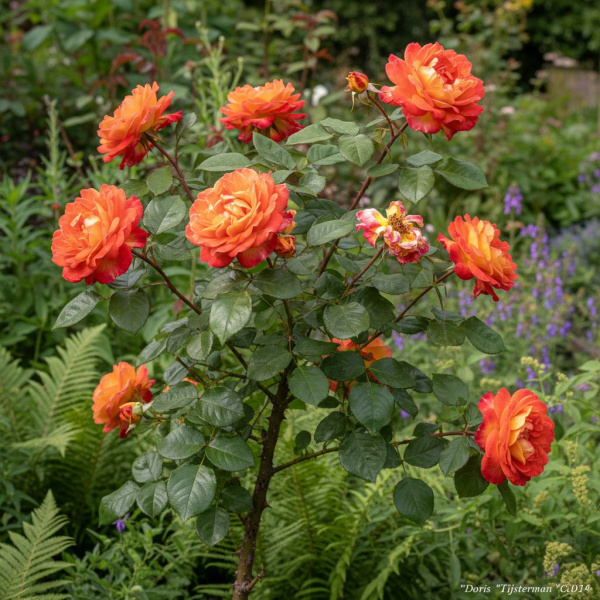 Фото Роза Doris Tijsterman (Чайно-гибридная) (Rosa 'Doris Tijsterman')