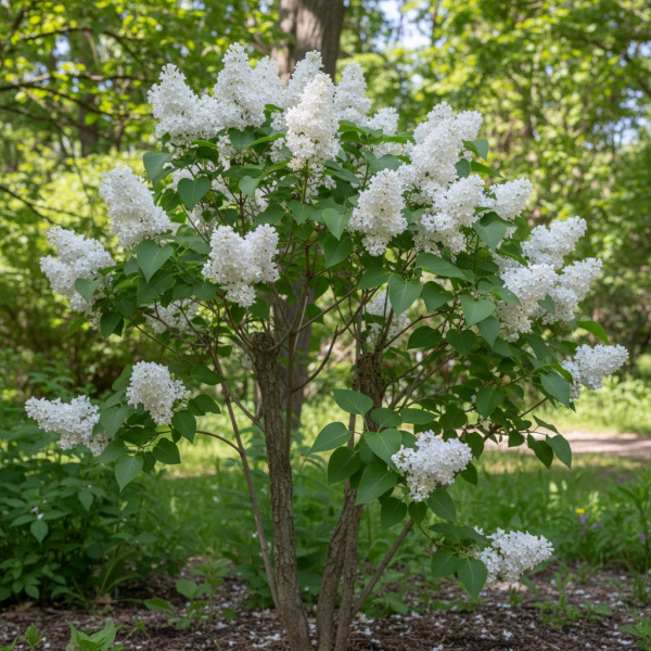 Фото Сирень обыкновенная Sovetskaya Arktika (Syringa vulgaris Sovetskaya Arktika)
