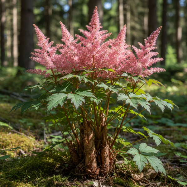Фото Астильба Rosa China (Astilbe chinensis 'Rosa China')