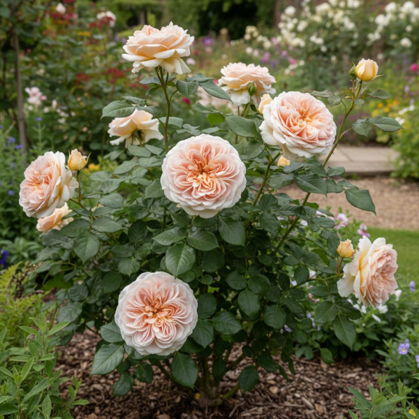 Фото Роза Emily Bronte (Английская) (Rosa 'Emily Bronte')