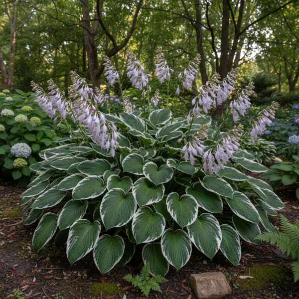 Фото Хоста Snow Cap (Hosta 'Snow Cap')