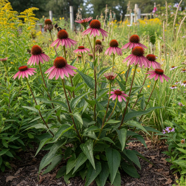 Фото Эхинацея Cranberry (Echinacea purpurea 'Cranberry')