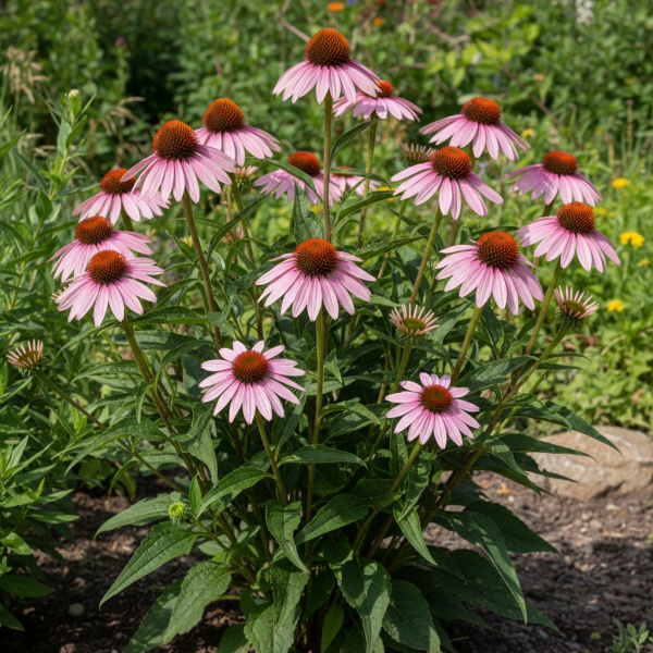 Фото Эхинацея пурпурная Fountain Pink i (Echinacea purpurea Fountain Pink i)