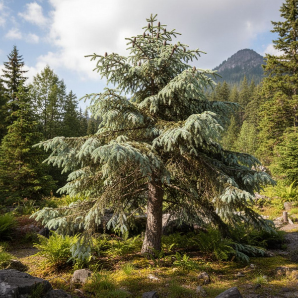 Фото Пихта одноцветная Fagerhult (Abies concolor Fagerhult)