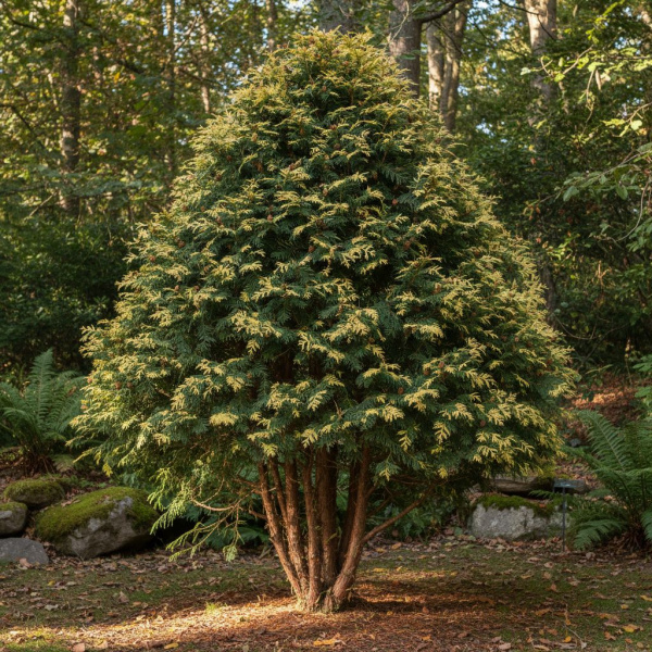 Фото Туя западная Piccadilly (Thuja occidentalis Piccadilly)