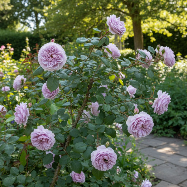 Фото Роза Lavender Ice (Миниатюрная) (Rosa Lavender Ice)