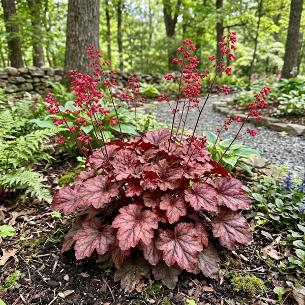 Фото Гейхера Cherries Jubilee (Heuchera 'Cherries Jubilee')