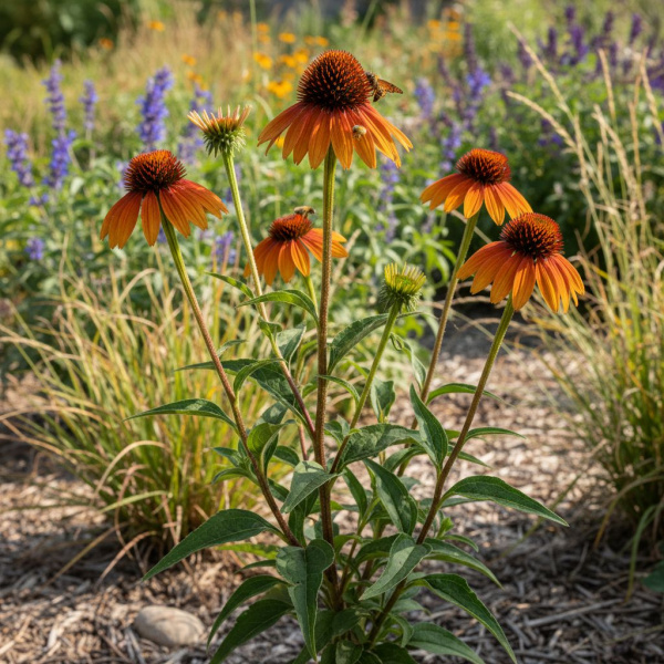 Фото Эхинацея Adobe Orange (Echinacea 'Adobe Orange')