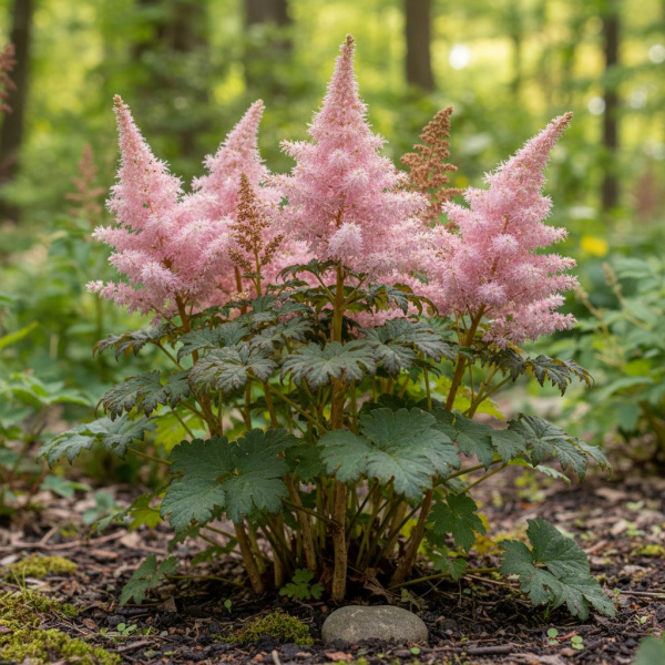 Фото Астильба Short n' Sweet  Sugarberry (Astilbe 'Short n' Sweet Sugarberry')
