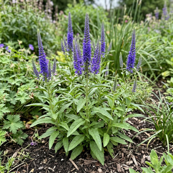 Фото Вероника колосистая First Match (Veronica spicata First Match)