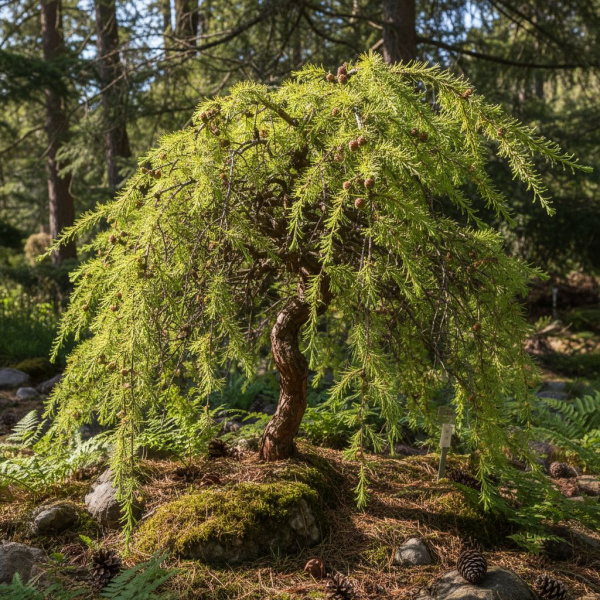 Фото Лиственница европейская Little Boggle (Larix decidua Little Boggle)