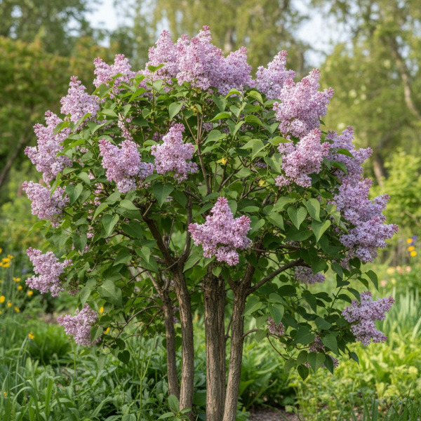 Фото Сирень обыкновенная Princess Sturdza (Syringa vulgaris Princess Sturdza)